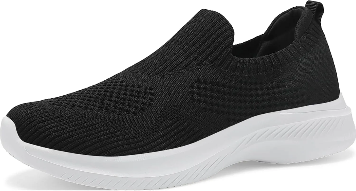 Santiro Slip On Shoes Women Tennis Shoes Comfort Lightweight Walking Sneakers