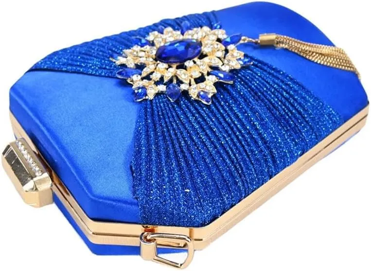 Shimmering Crystal Bridal Pumps Purse African Designer Wedding Accessories