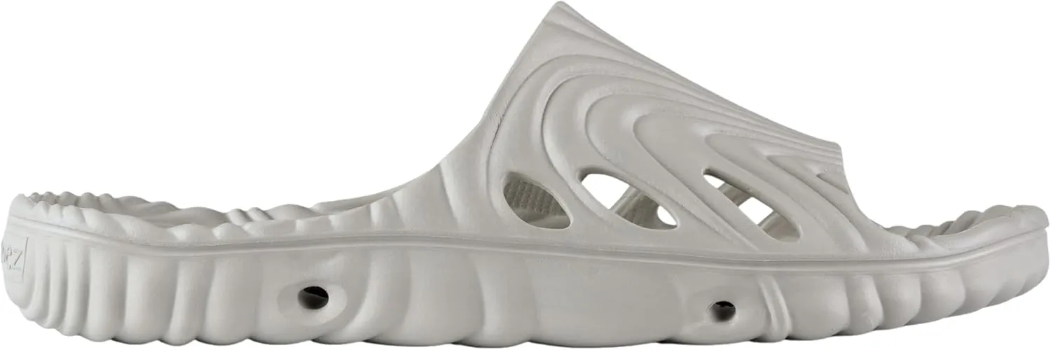 Shower Shoez Mens and Womens Non-Slip, with Side Drain Holes and Arch Support, Gym, Pool, Beach, Dorm Shower Sandal Slides
