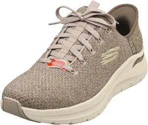 Skechers Men's Slip-ins: Arch Fit 2.0-Look Ahead Knit Lace Up Slip On Sneakers