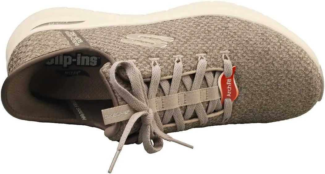 Skechers Men's Slip-ins: Arch Fit 2.0-Look Ahead Knit Lace Up Slip On Sneakers