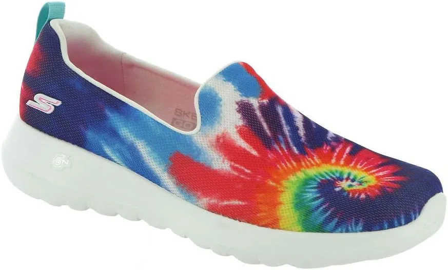 Skechers Women's Go Walk Joy Tie Dye Slip on Sneaker