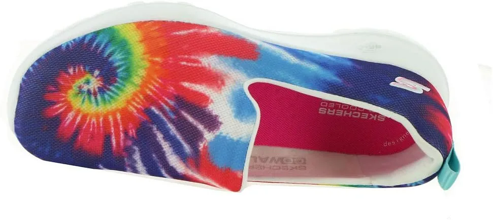 Skechers Women's Go Walk Joy Tie Dye Slip on Sneaker