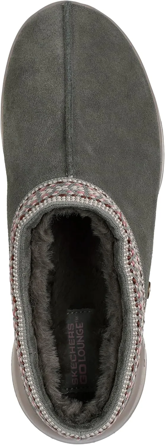 Skechers Women's Onthego Joy Suede Mule W Artisanal Detail