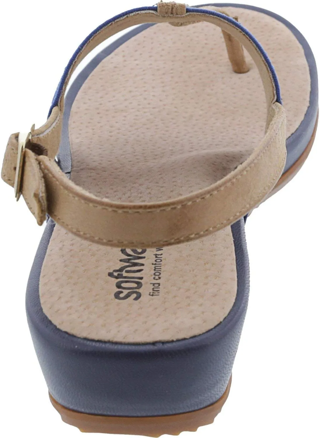 SoftWalk Women's Daytona Wedge Sandal