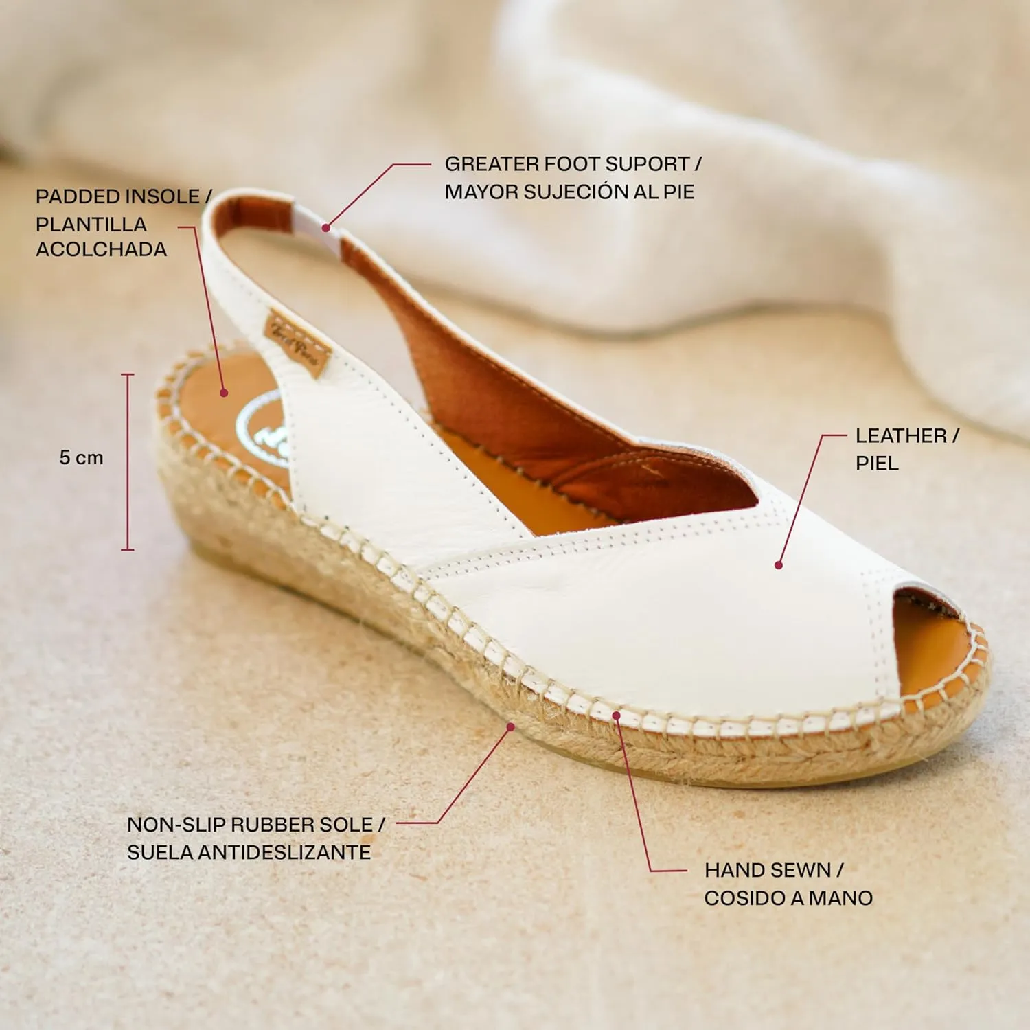 Toni Pons Women's Bernia-p Espadrille Wedge Sandal