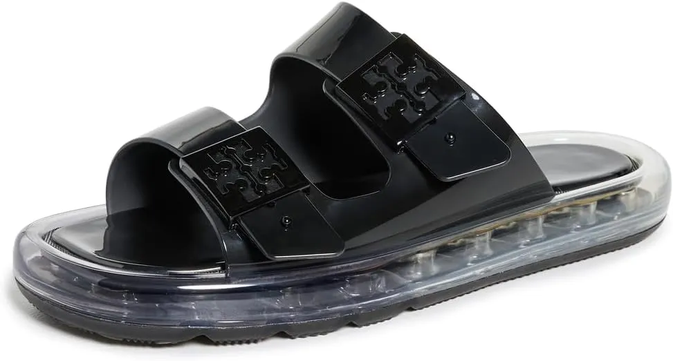 Tory Burch Women's Buckle Bubble Jelly Slides
