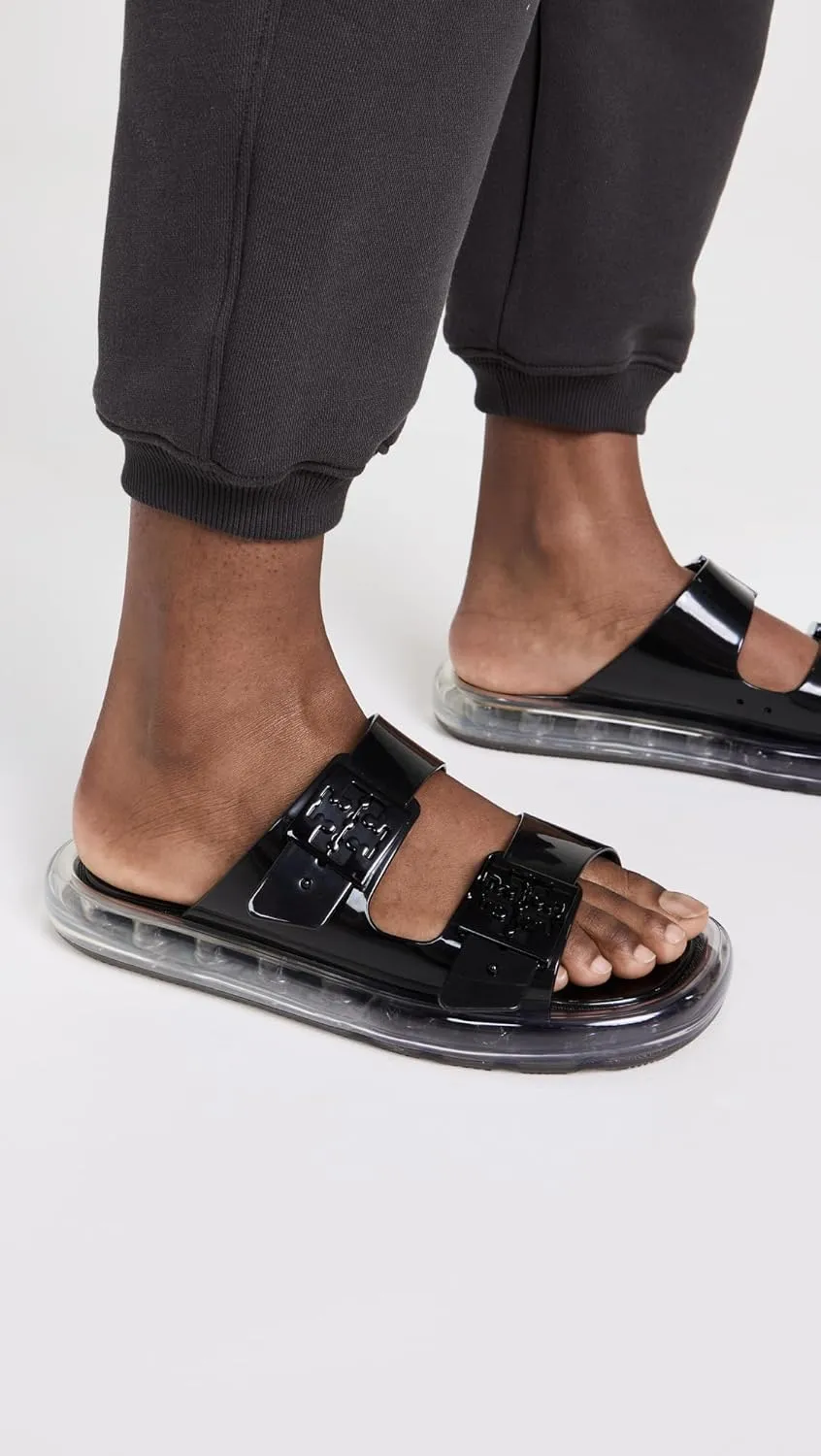 Tory Burch Women's Buckle Bubble Jelly Slides