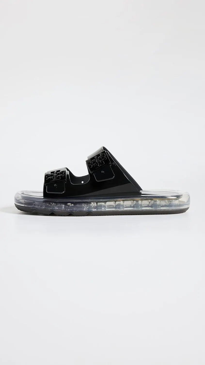 Tory Burch Women's Buckle Bubble Jelly Slides