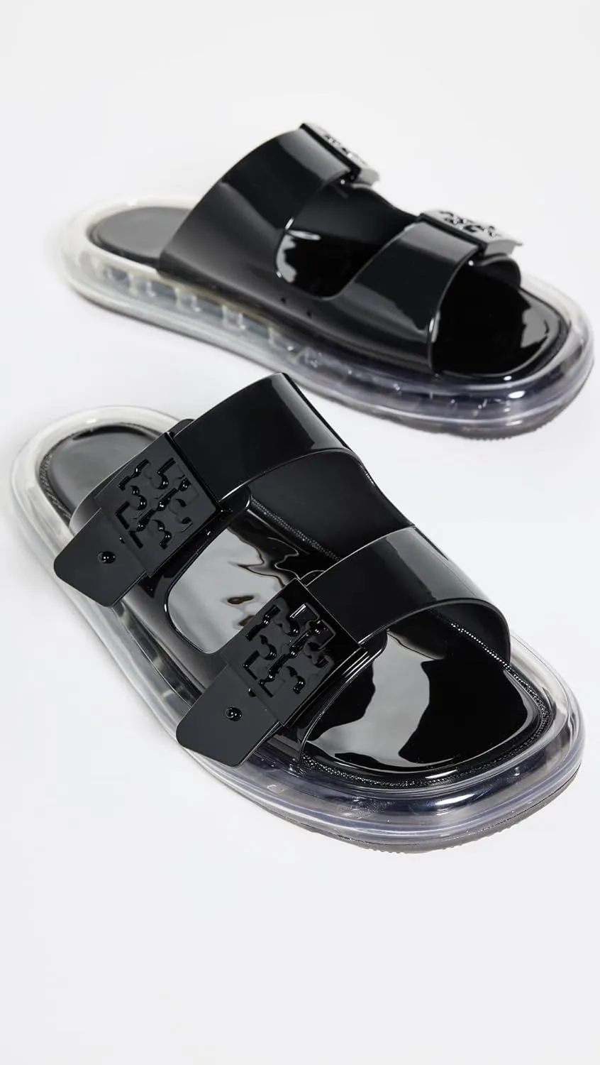 Tory Burch Women's Buckle Bubble Jelly Slides