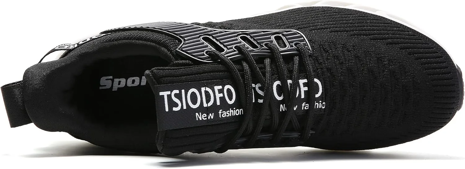 TSIODFO Kids Boys Grils Shoes Sport Tennis Running Athletic Walking Sneaker