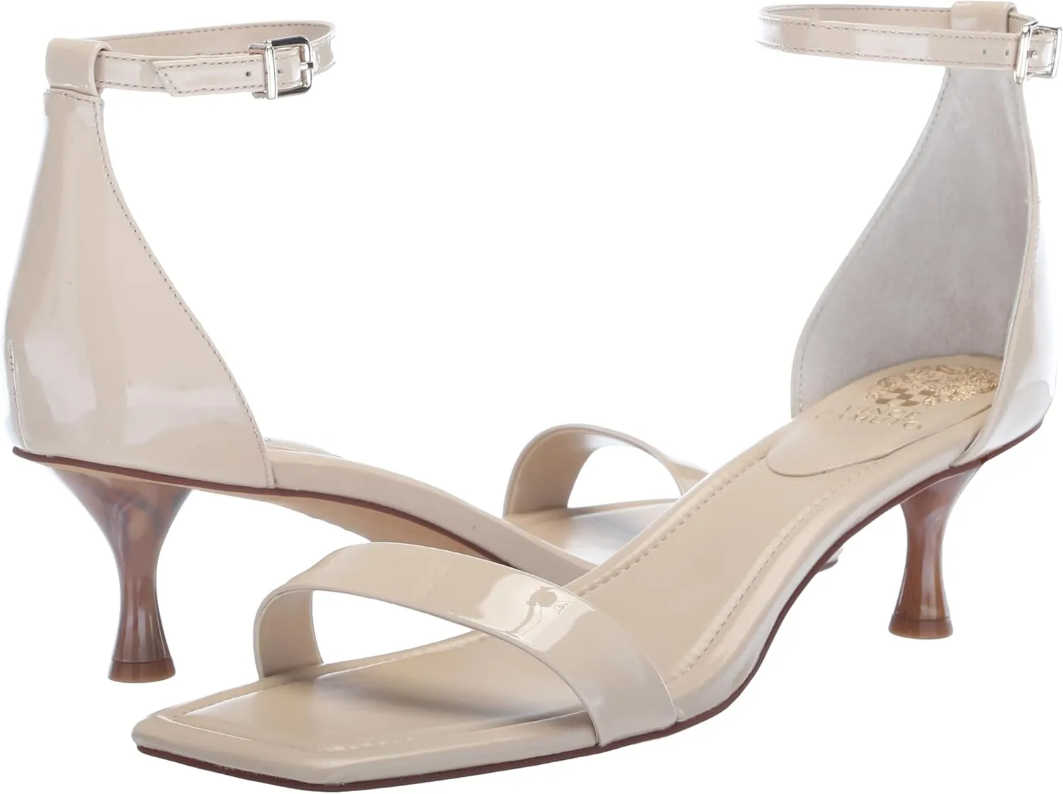 Vince Camuto Women's Vinkely Kitten Heel Sandal Heeled