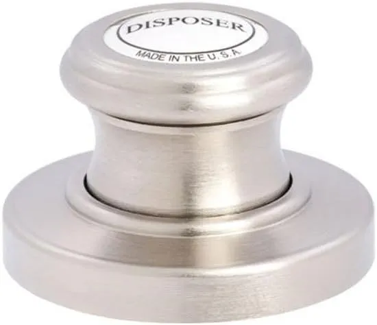 Waterstone 4010-PN Traditional Disposer Air Switch, Polished Nickel