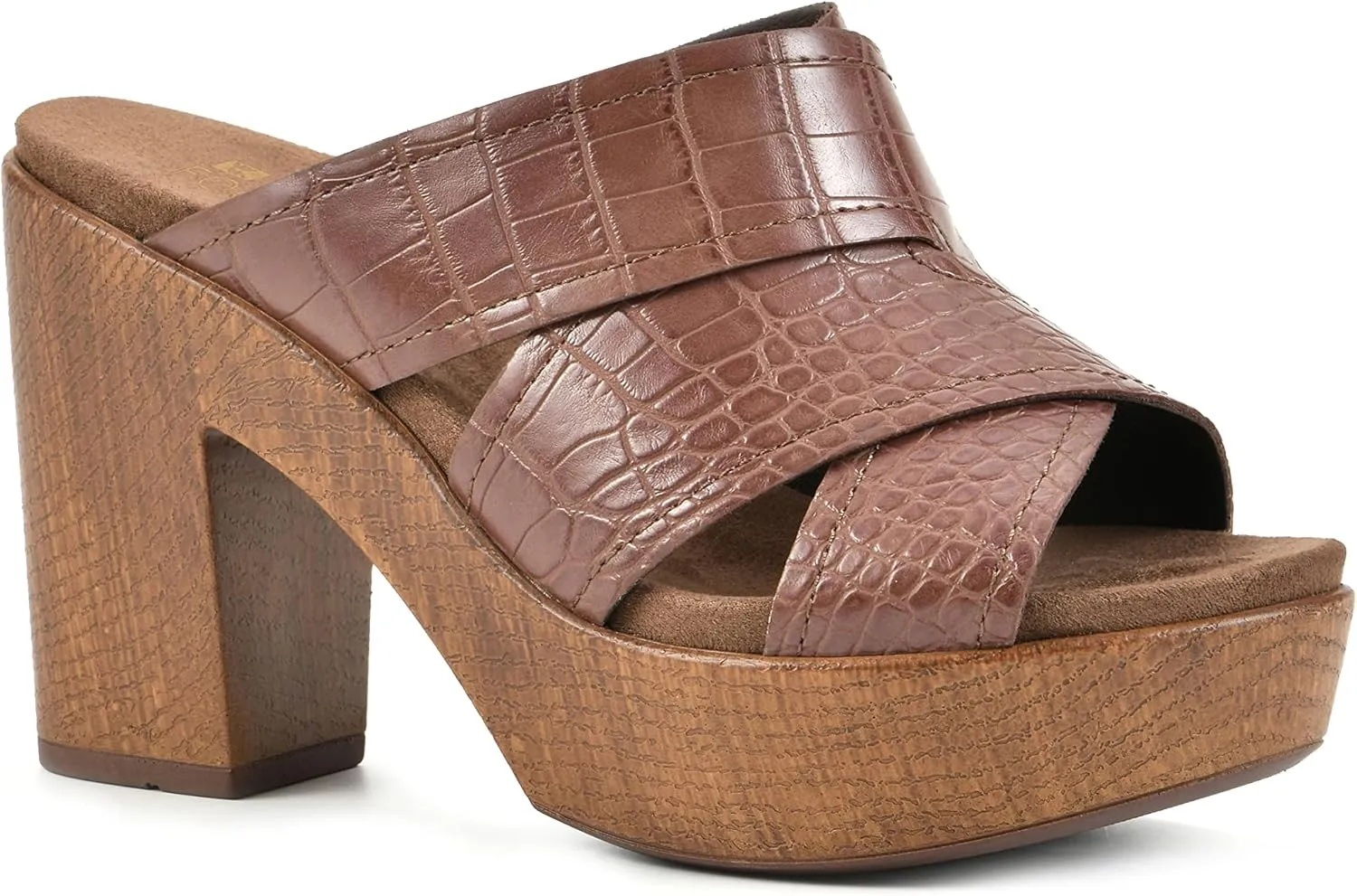 WHITE MOUNTAIN Shoes Alive Women's Platform Heel Sandal