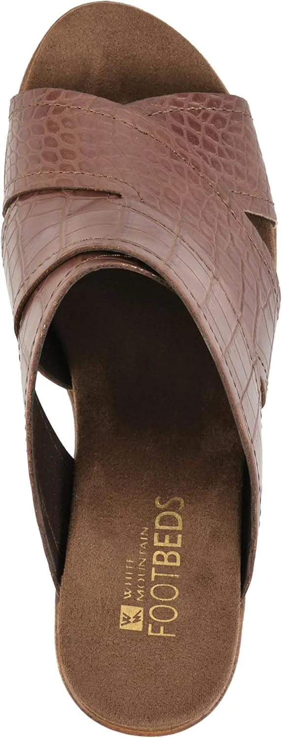 WHITE MOUNTAIN Shoes Alive Women's Platform Heel Sandal