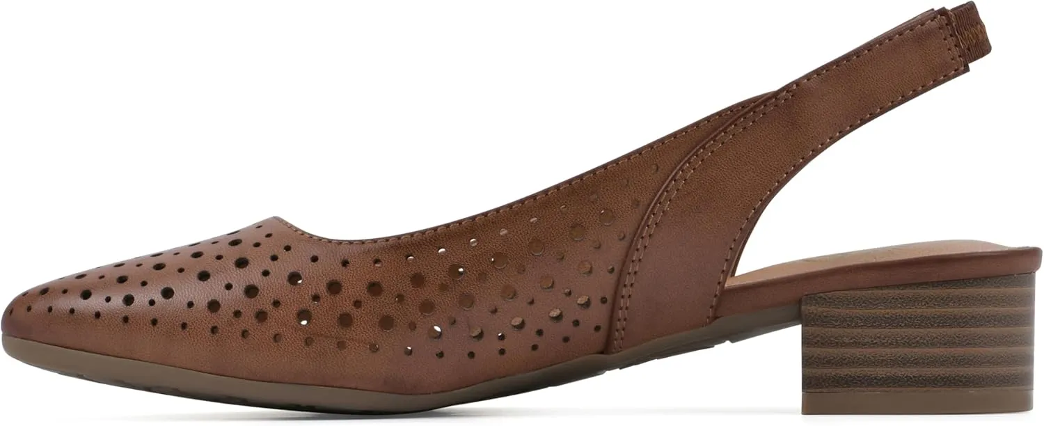 WHITE MOUNTAIN Women's Boronic Low Block Heel
