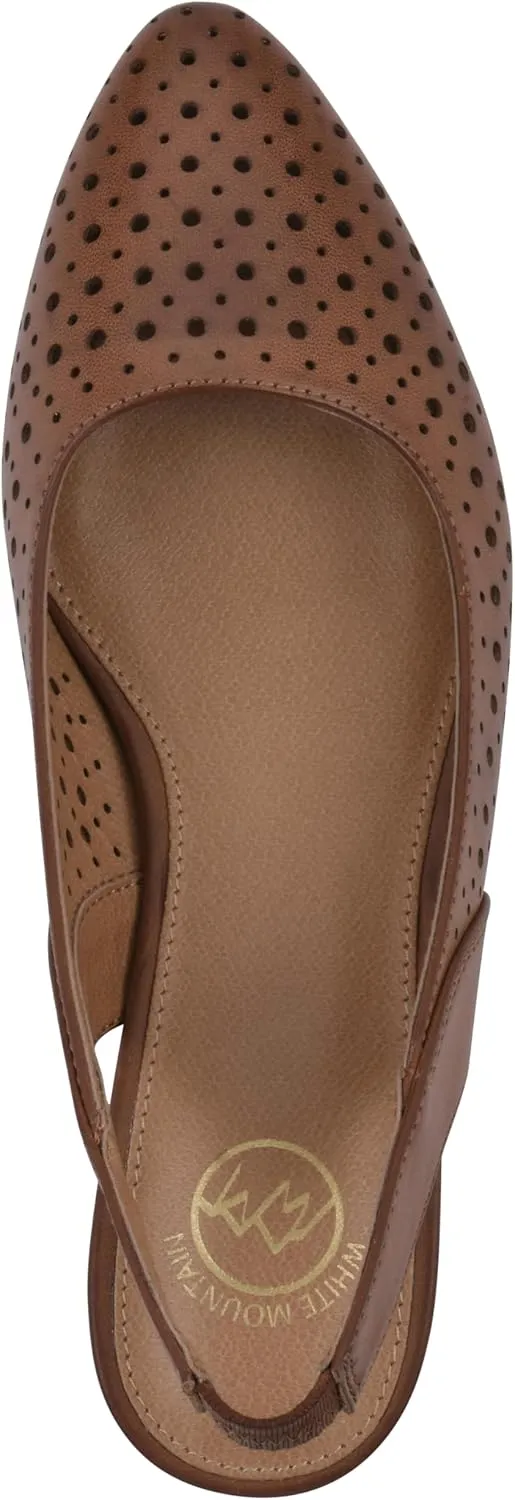 WHITE MOUNTAIN Women's Boronic Low Block Heel