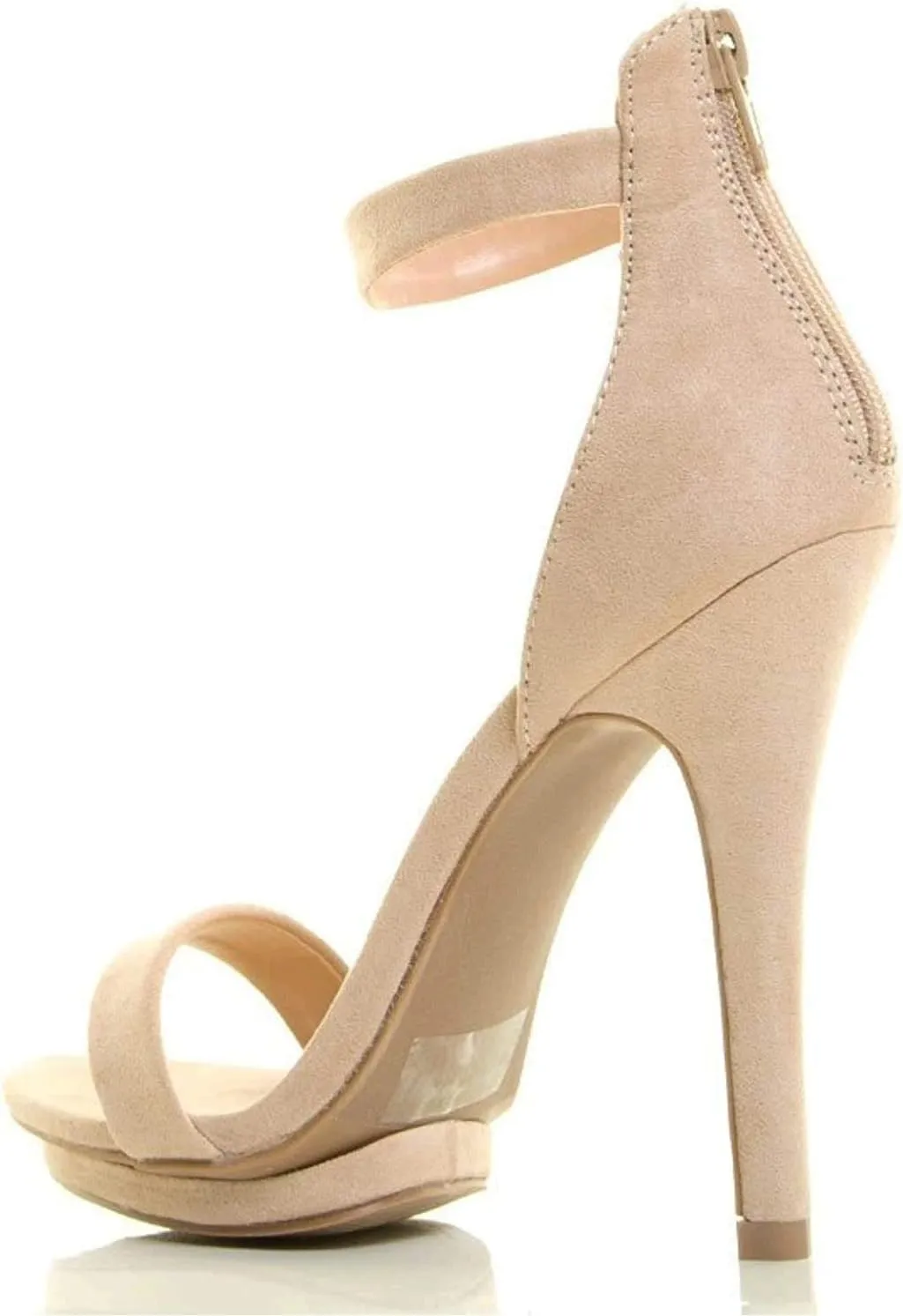 Wild Diva Women's Ankle Strap Heeled Sandal