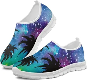 Women Low Top Casual Sneaker Slip On Soft Flat Loafers Comfortable Walking Sports Shoes for Outdoor Athletic Running