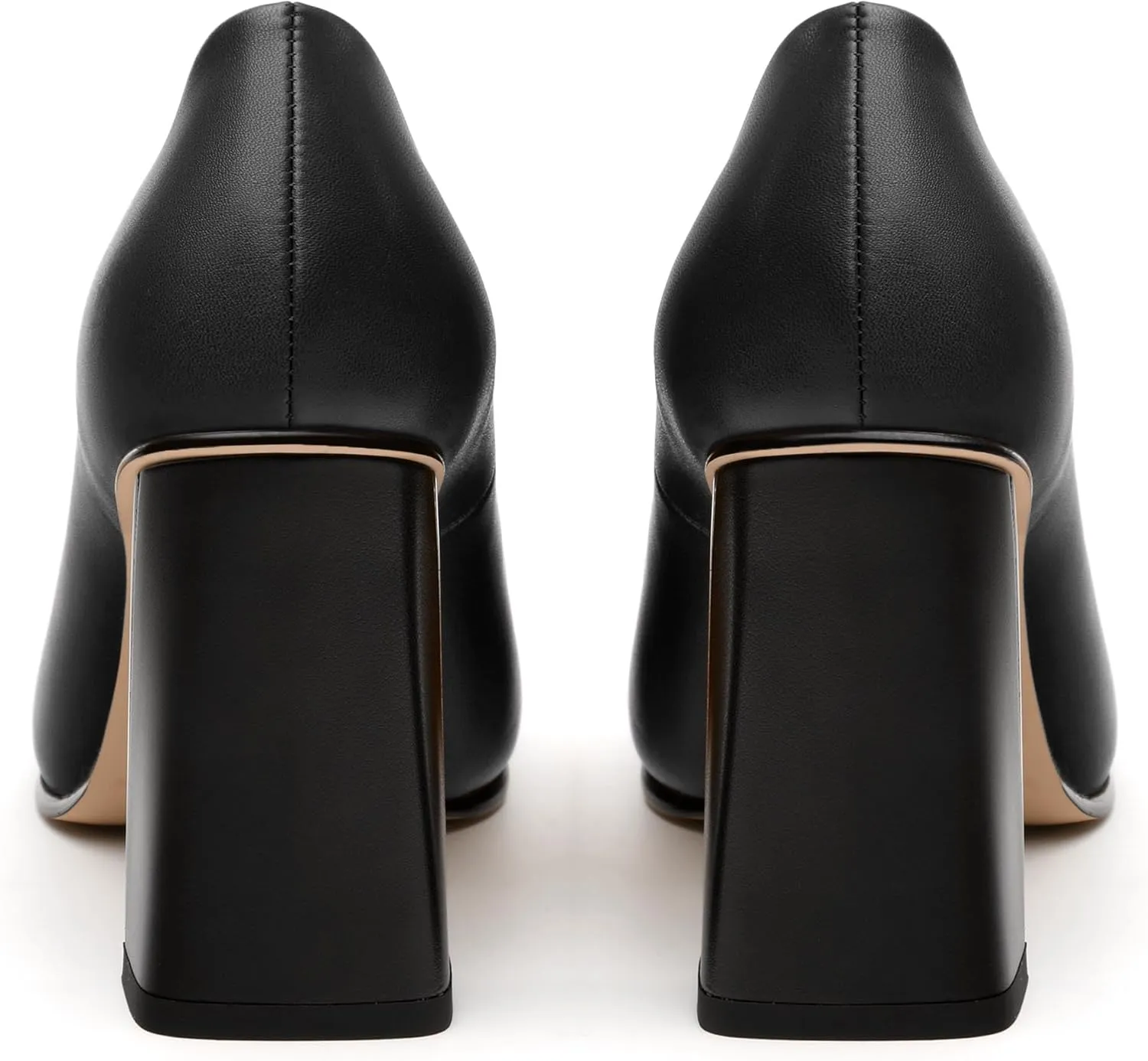Womens Pumps, Pointed Closed Toe High Heels, Slip On Fashion Chunky Heel Work Dress Office Wedding Party Shoes