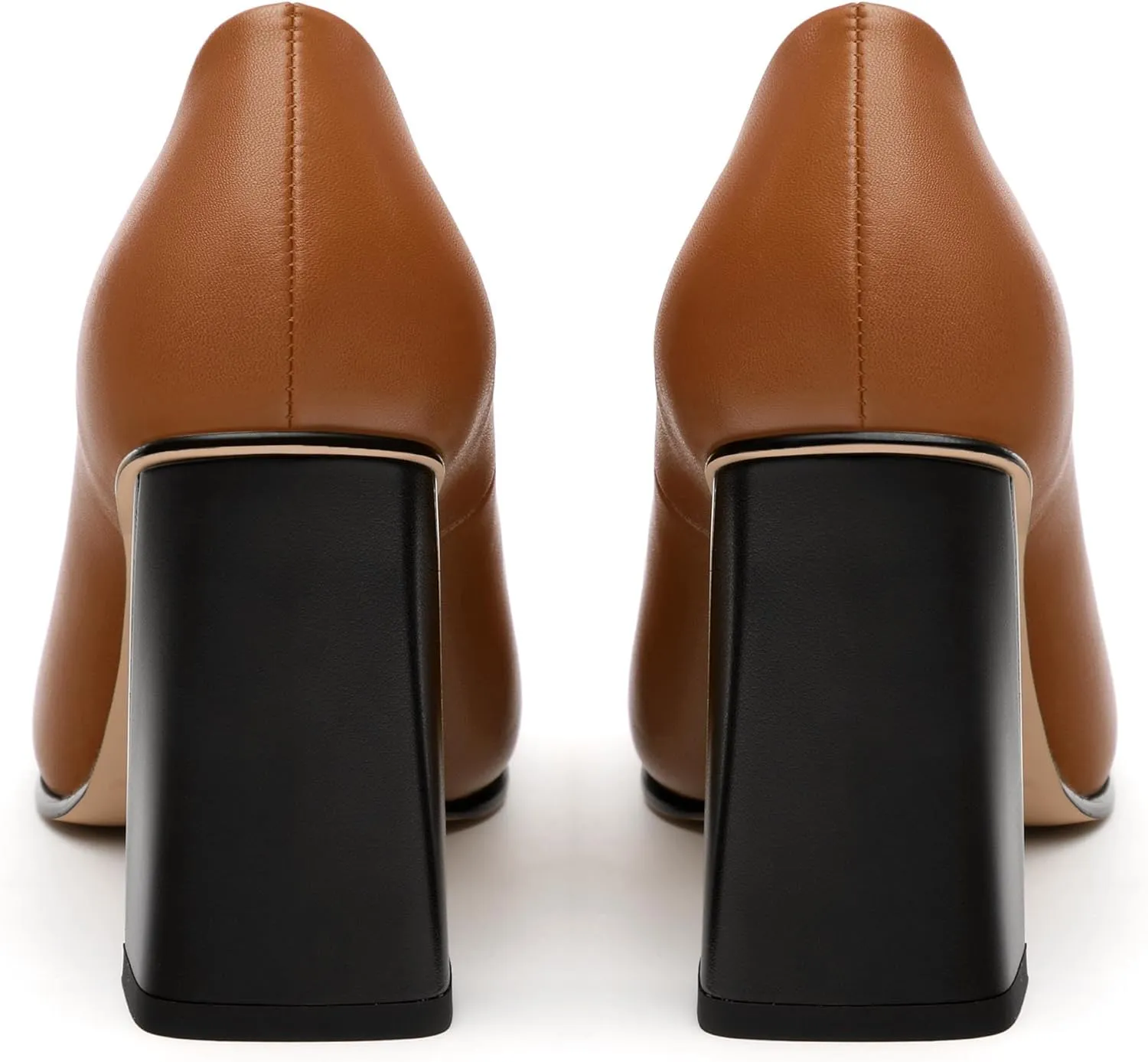 Womens Pumps, Pointed Closed Toe High Heels, Slip On Fashion Chunky Heel Work Dress Office Wedding Party Shoes