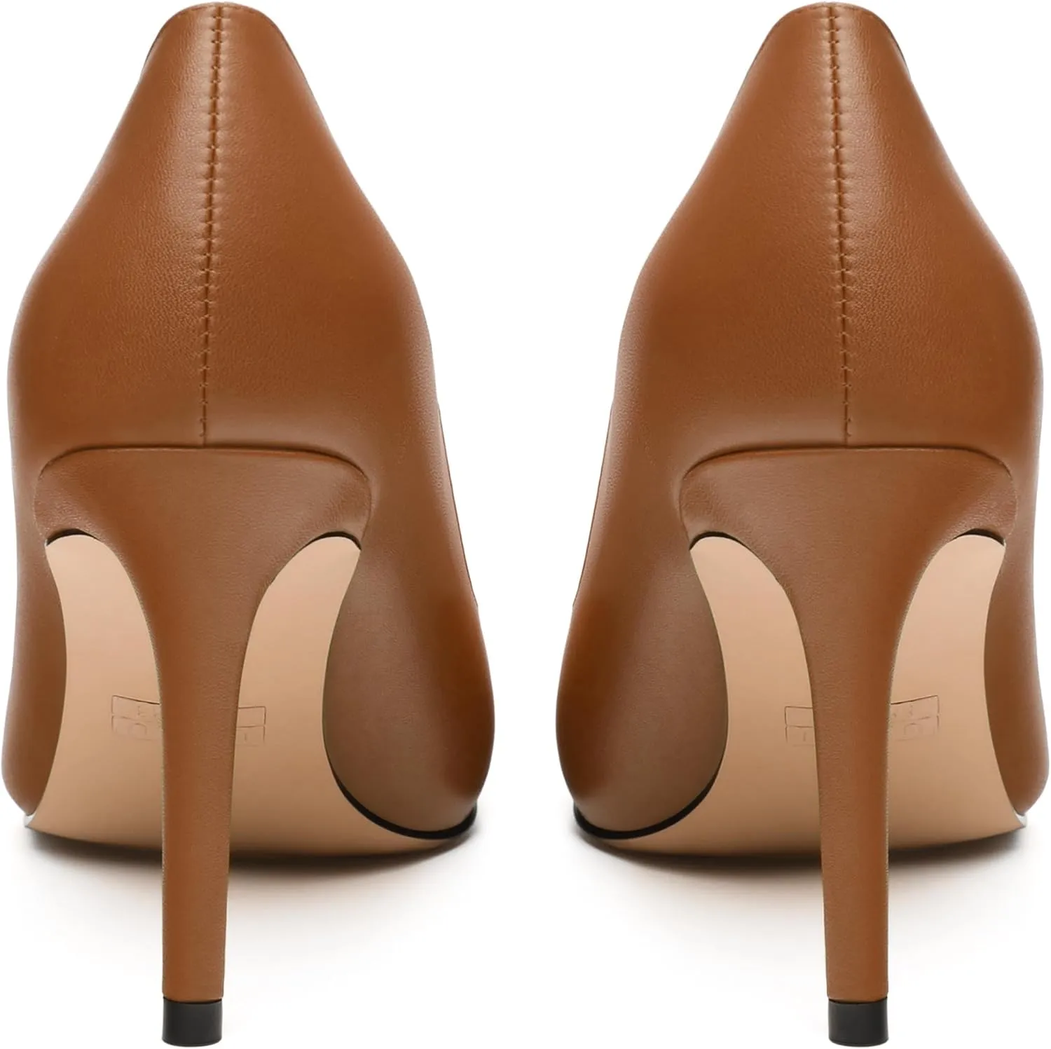 Women's Pumps, Pointed Toe Stiletto High Heels, Slip On Fashion Two Toned Patchwork Pump for Women